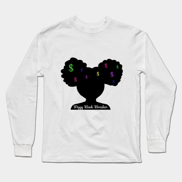 Lil Piggy Bank Breaker Long Sleeve T-Shirt by SonshineEnt